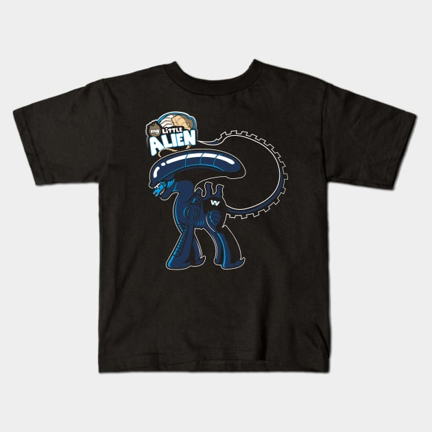 My Little Alien Kids T-Shirt by Ratigan